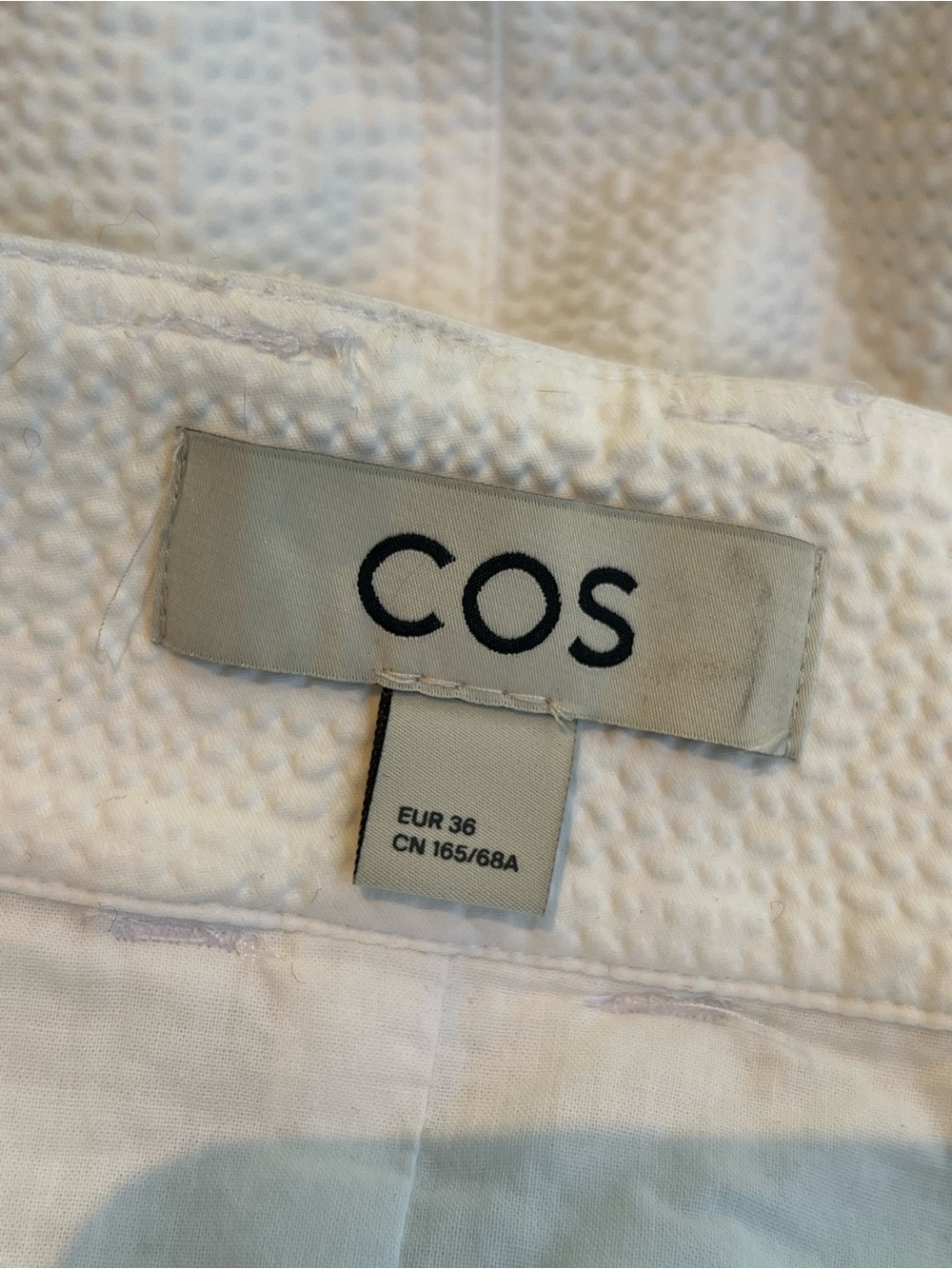 COS seersucker skirt - Picture 4 of 5